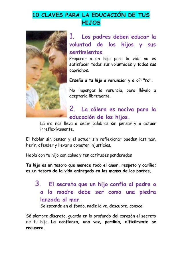 Ten confianza hijaconfía en ti